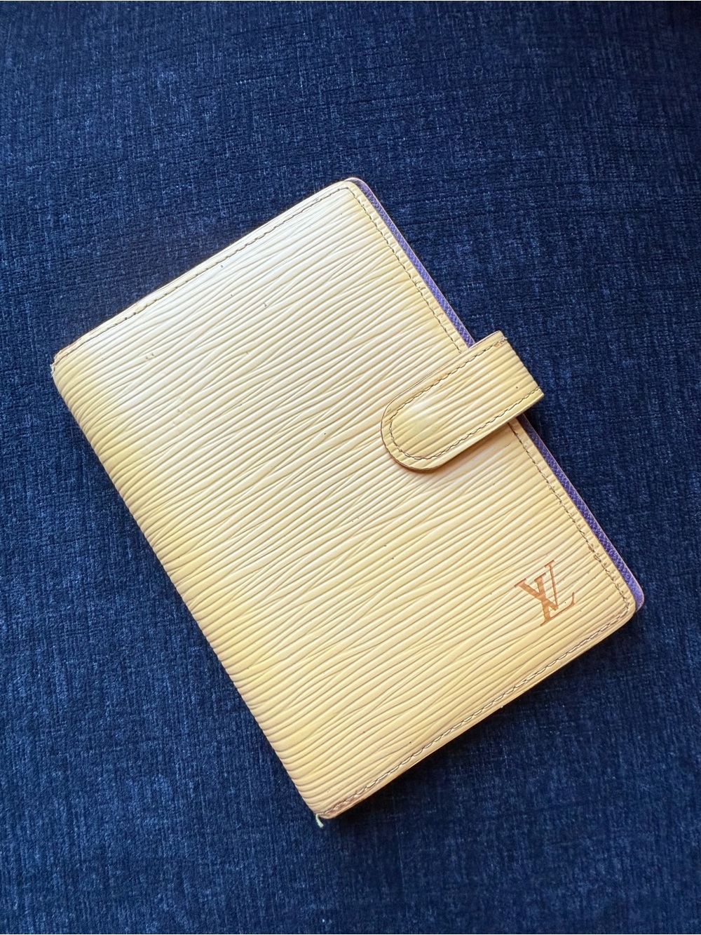 Louis Vuitton Epi Leather Agenda PM – Yellow & Purple – Made in Spain